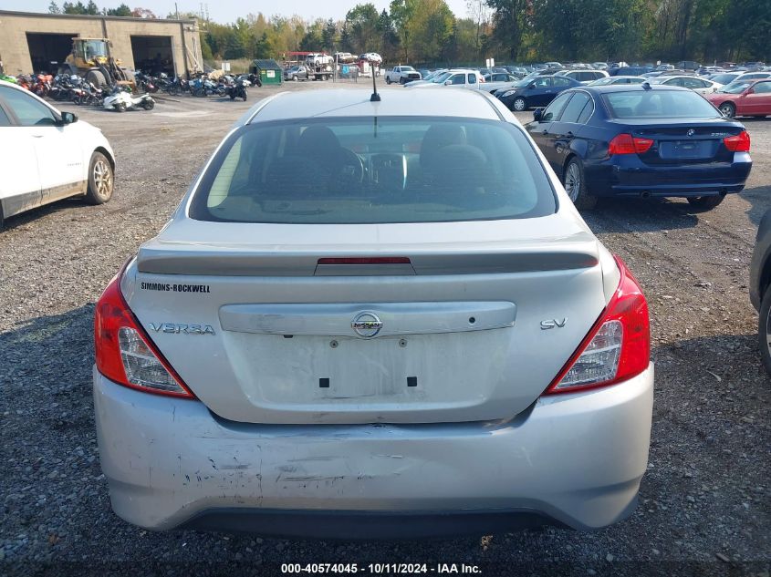 2019 Nissan Versa 1.6 Sv VIN: 3N1CN7AP0KL833194 Lot: 40574045