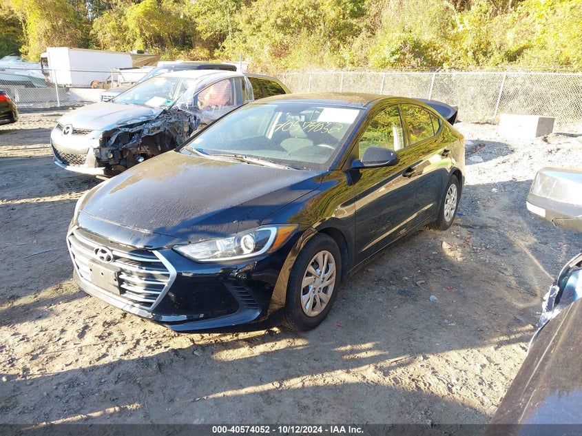 VIN 5NPD74LF5JH399609 2018 HYUNDAI ELANTRA SE