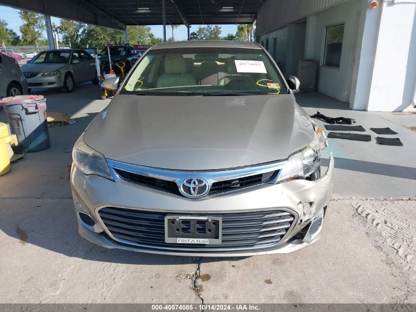 2015 Toyota Avalon Xle/Premium/Touring/Ltd VIN: 4T1BK1EB3FU161474 Lot: 40574085