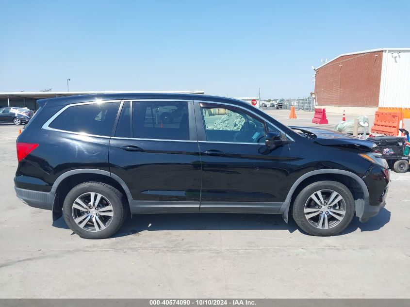 5FNYF5H55HB038710 2017 Honda Pilot Ex-L