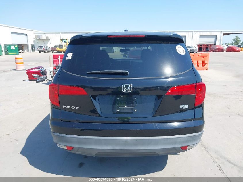 5FNYF5H55HB038710 2017 Honda Pilot Ex-L