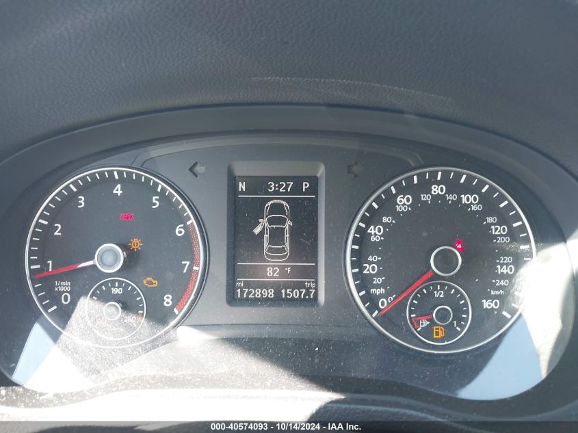 2013 Volkswagen Passat 2.5L Se VIN: 1VWBP7A30DC030252 Lot: 40574093