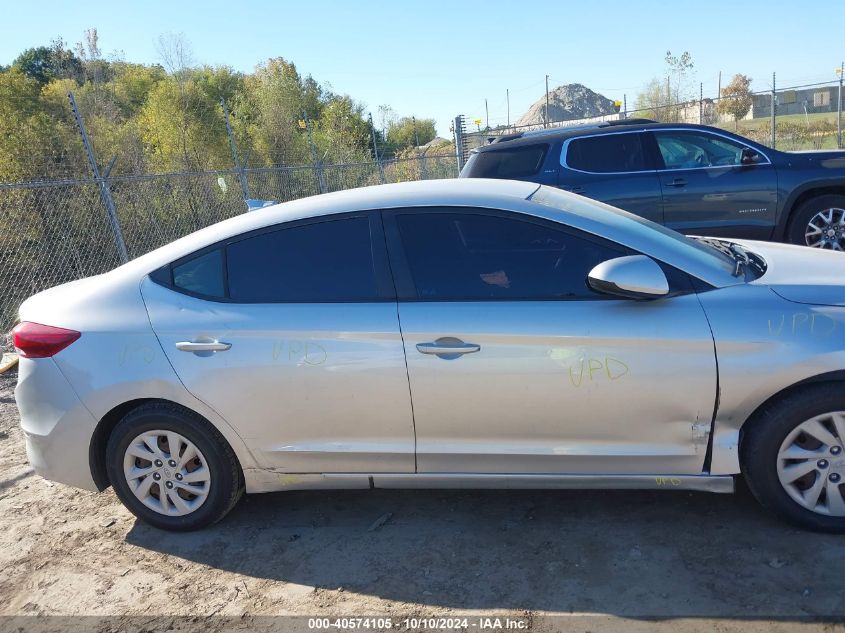 5NPD74LF0JH393295 2018 Hyundai Elantra Se