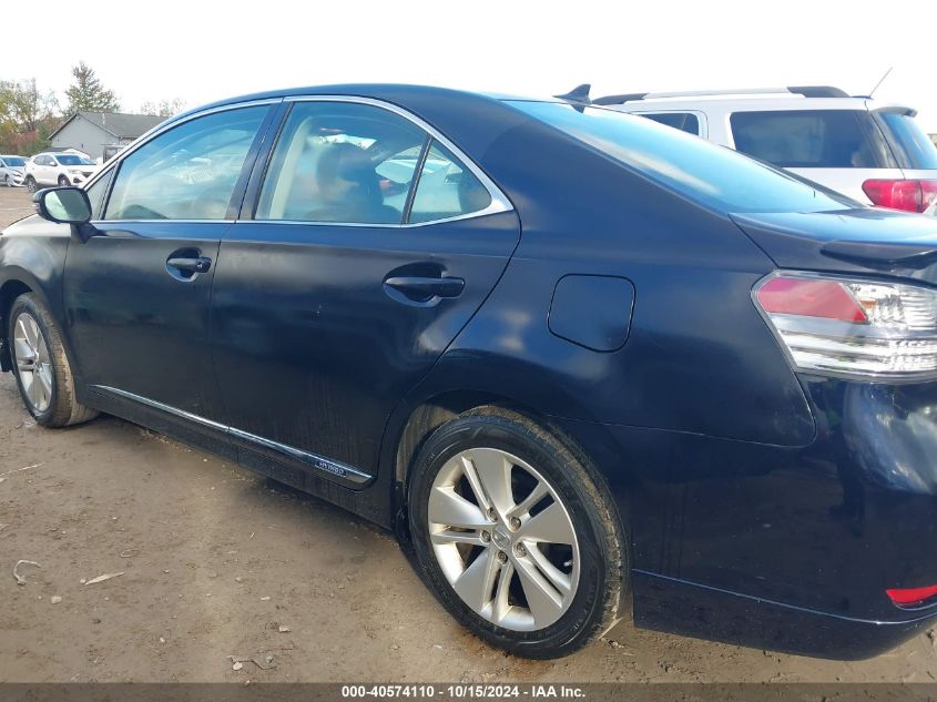 2010 Lexus Hs 250H VIN: JTHBB1BA6A2038142 Lot: 40574110