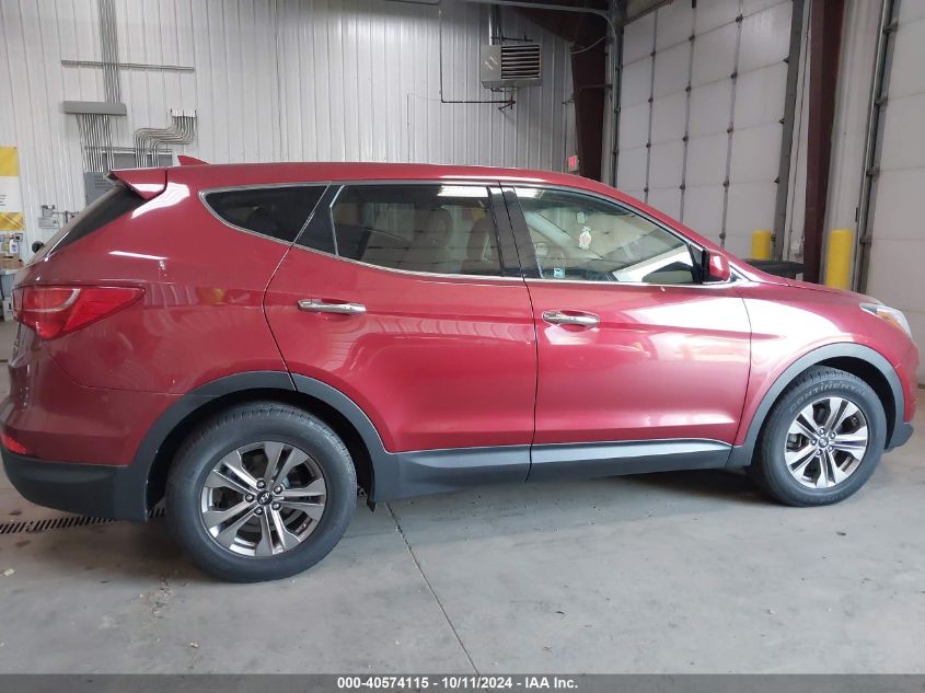 2015 Hyundai Santa Fe Sport 2.4L VIN: 5XYZTDLB4FG276851 Lot: 40574115