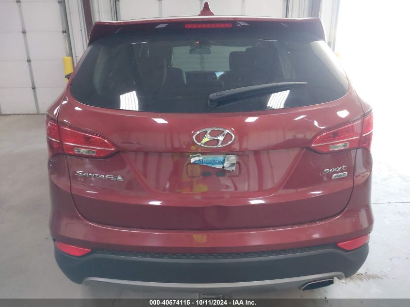 2015 Hyundai Santa Fe Sport 2.4L VIN: 5XYZTDLB4FG276851 Lot: 40574115