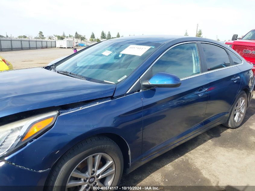 5NPE24AF8HH565279 2017 Hyundai Sonata Se