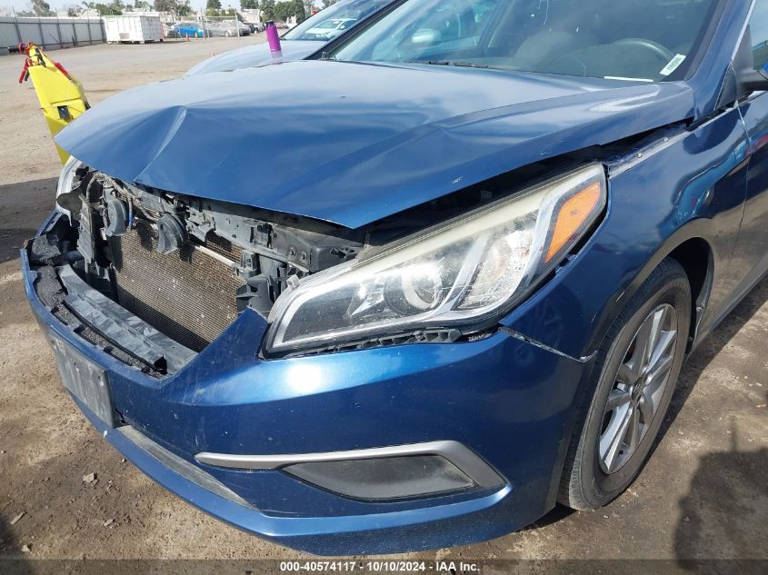 5NPE24AF8HH565279 2017 Hyundai Sonata Se