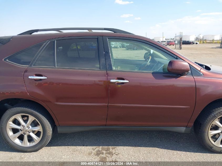 2008 Lexus Rx 350 VIN: JTJHK31U982038100 Lot: 40574121