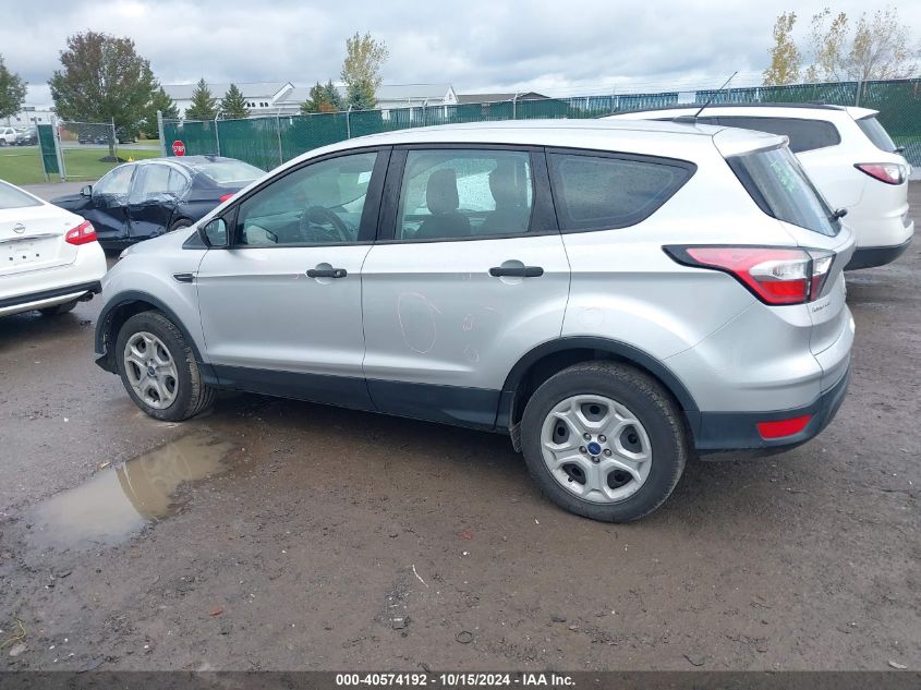 2018 Ford Escape S VIN: 1FMCU0F76JUC70040 Lot: 40574192