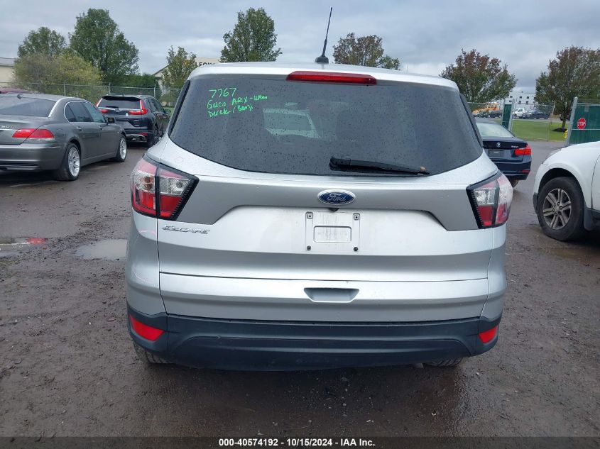 2018 Ford Escape S VIN: 1FMCU0F76JUC70040 Lot: 40574192