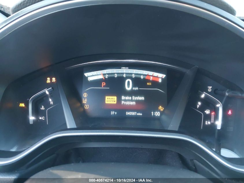 2018 Honda Cr-V Ex-L/Ex-L Navi VIN: 7FARW2H8XJE010571 Lot: 40574214