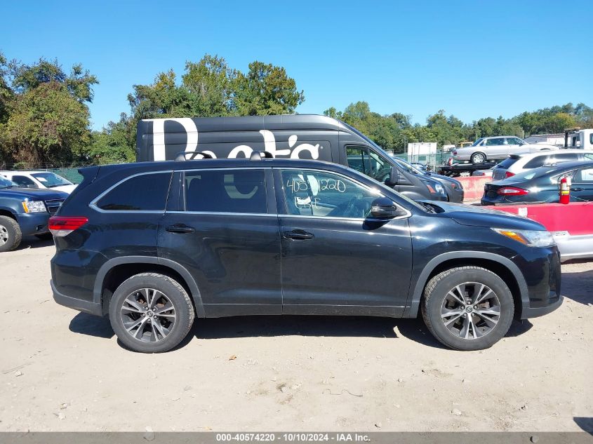 2018 TOYOTA HIGHLANDER LE - 5TDZARFH4JS040845