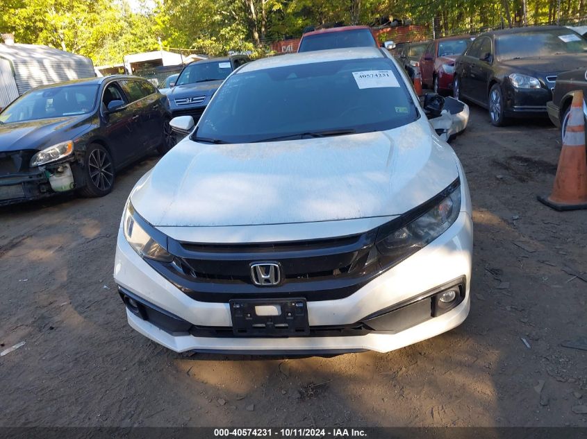 2020 Honda Civic Sport VIN: 2HGFC2F82LH533849 Lot: 40574231