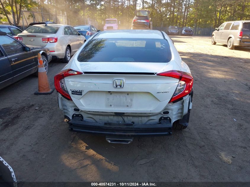 2020 Honda Civic Sport VIN: 2HGFC2F82LH533849 Lot: 40574231