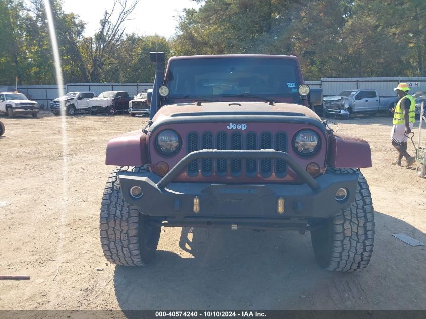 2007 Jeep Wrangler Sahara VIN: 1J4FA54177L129136 Lot: 40574240