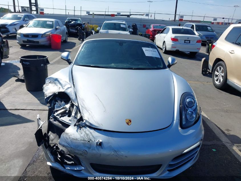 2014 Porsche Boxster Base (M6) VIN: WP0CA2A83ES120705 Lot: 40574284