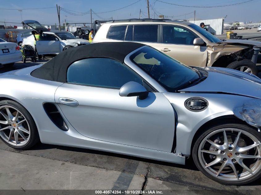 2014 Porsche Boxster Base (M6) VIN: WP0CA2A83ES120705 Lot: 40574284