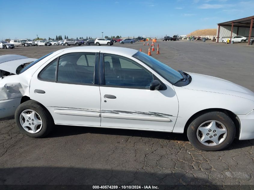 2005 Chevrolet Cavalier VIN: 1G1JC52F357205877 Lot: 40574289