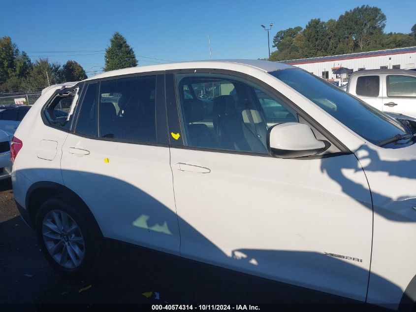 2014 BMW X3 XDRIVE28I - 5UXWX9C52E0D27610