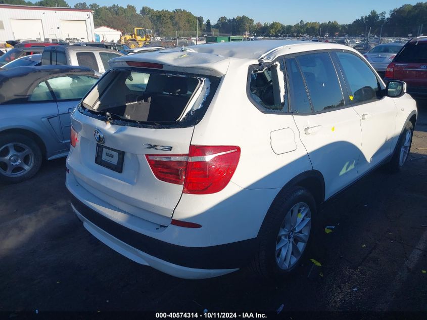 VIN 5UXWX9C52E0D27610 2014 BMW X3, Xdrive28I no.1