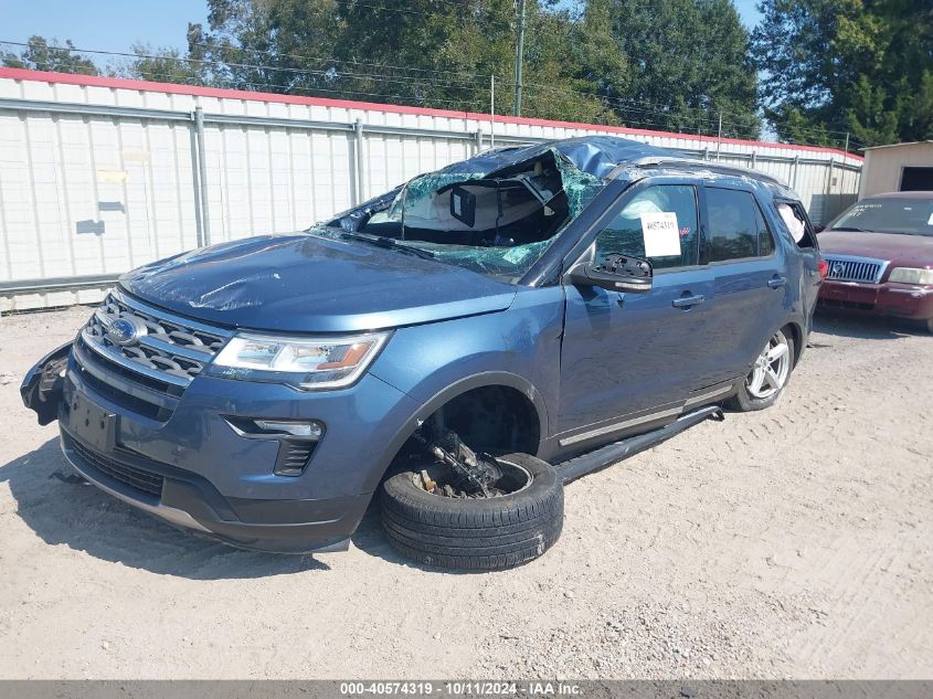 VIN 1FM5K7D84JGA51921 2018 Ford Explorer, Xlt no.2