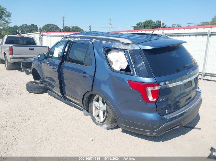 VIN 1FM5K7D84JGA51921 2018 Ford Explorer, Xlt no.3