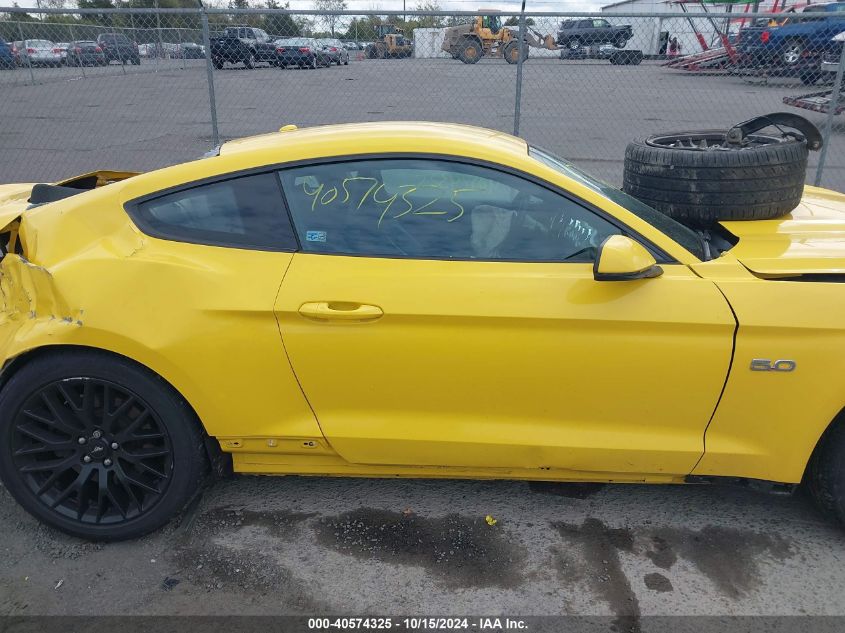 2015 Ford Mustang Gt Premium VIN: 1FA6P8CF0F5317380 Lot: 40574325