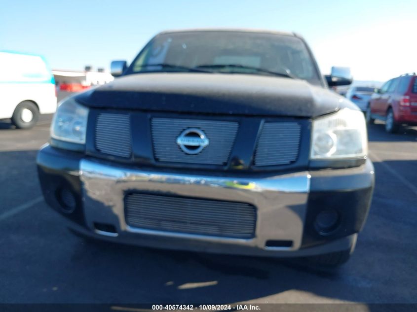 2007 Nissan Armada Se VIN: 5N1AA08A57N700541 Lot: 40574342