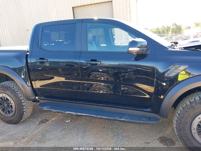 2024 Ford Ranger Raptor VIN: 1FTER4LR8RLE10540 Lot: 40574346