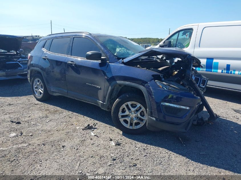 VIN 3C4NJCAB5JT133653 2018 JEEP COMPASS no.1