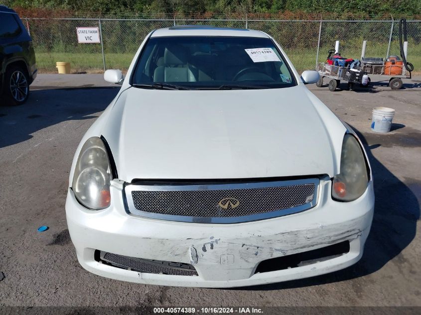 2005 Infiniti G35 VIN: JNKCV51E55M218195 Lot: 40574389