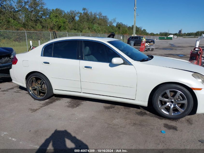 2005 Infiniti G35 VIN: JNKCV51E55M218195 Lot: 40574389