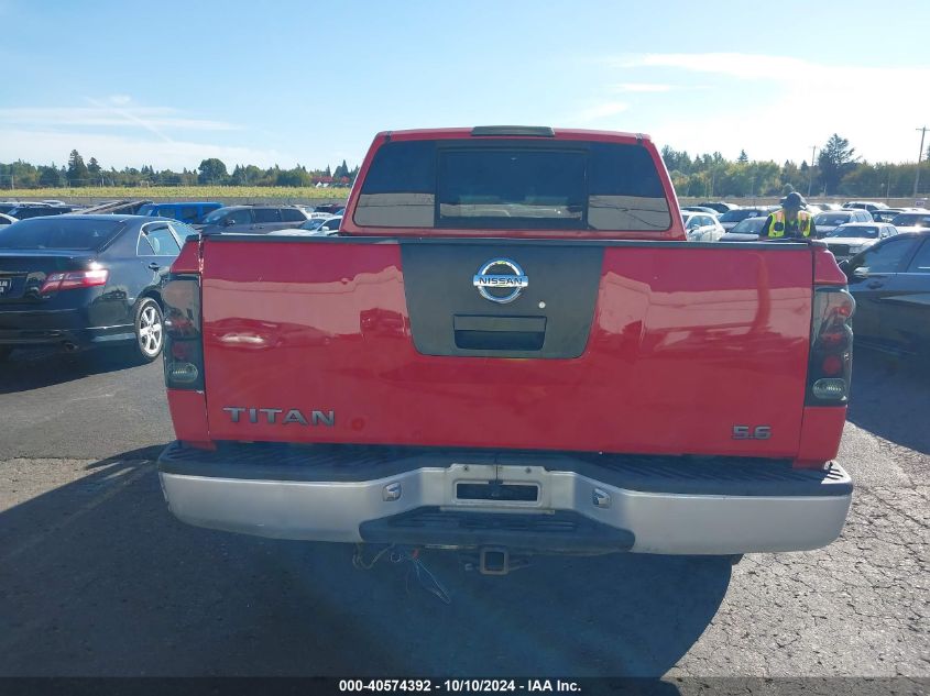 2007 Nissan Titan Xe VIN: 1N6BA07A17N244741 Lot: 40574392