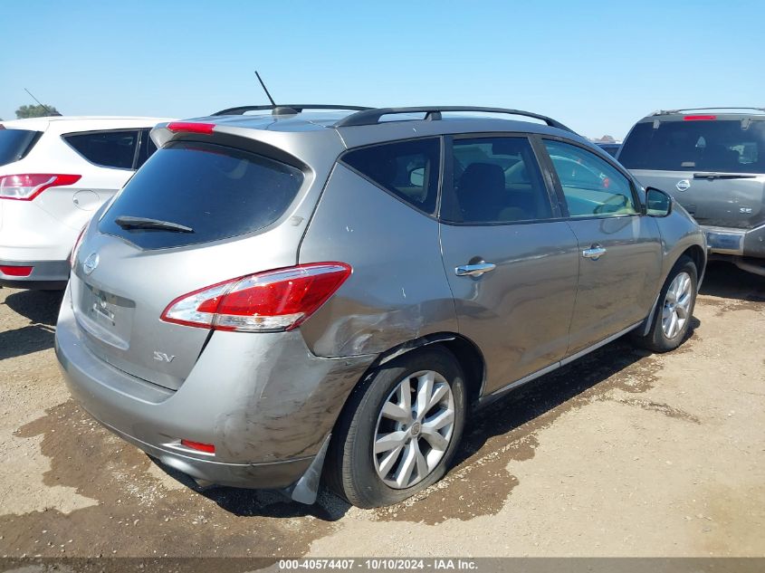 JN8AZ1MU6BW063427 2011 Nissan Murano Sv