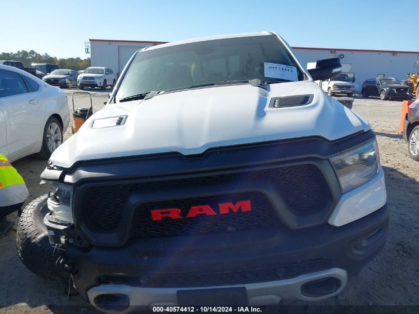 2019 Ram 1500 Rebel 4X4 5'7 Box VIN: 1C6SRFLT9KN643516 Lot: 40574412