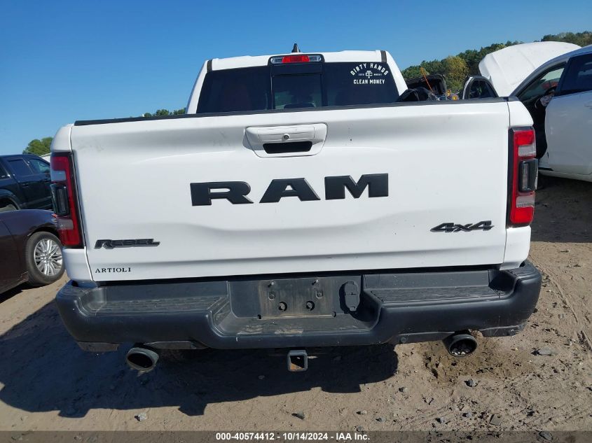 2019 Ram 1500 Rebel 4X4 5'7 Box VIN: 1C6SRFLT9KN643516 Lot: 40574412