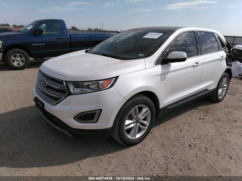 2016 Ford Edge Sel VIN: 2FMPK3J80GBC31032 Lot: 40574439