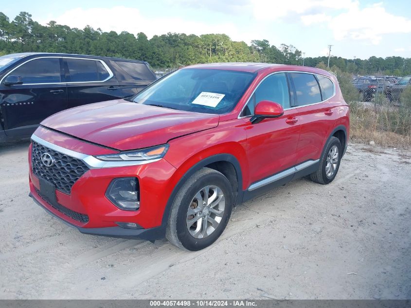 2020 Hyundai Santa Fe Sel VIN: 5NMS3CAD6LH267733 Lot: 40574498