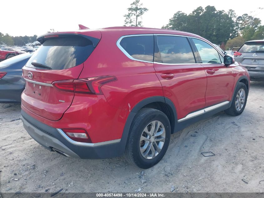 2020 Hyundai Santa Fe Sel VIN: 5NMS3CAD6LH267733 Lot: 40574498