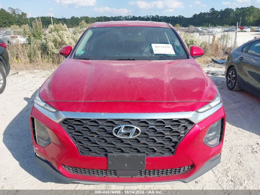 2020 Hyundai Santa Fe Sel VIN: 5NMS3CAD6LH267733 Lot: 40574498