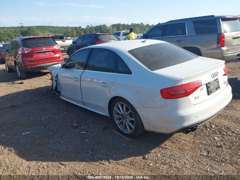 2016 Audi A4 2.0T Premium VIN: WAUBFAFL4GN007865 Lot: 40574524