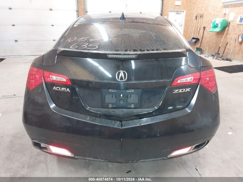 2010 Acura Zdx VIN: 2HNYB1H48AH503227 Lot: 40574574