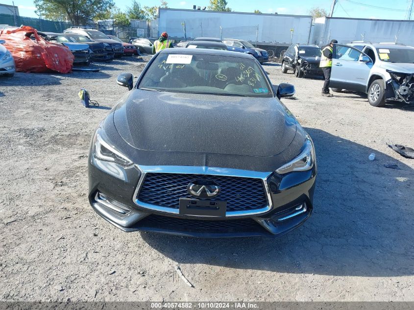 2021 Infiniti Q60 Luxe Awd VIN: JN1EV7KL8MM470270 Lot: 40574582