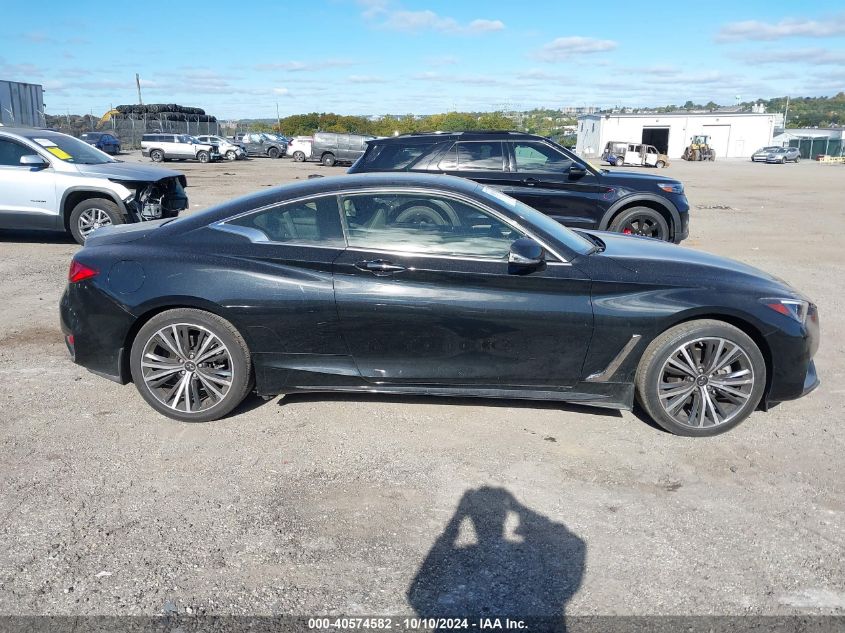 2021 Infiniti Q60 Luxe Awd VIN: JN1EV7KL8MM470270 Lot: 40574582