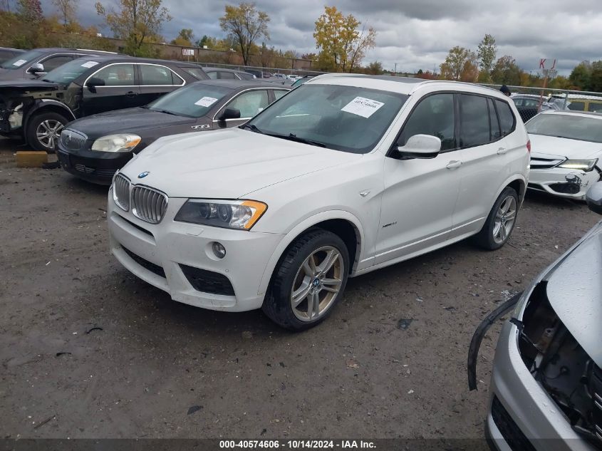 VIN 5UXWX7C56EL983860 2014 BMW X3, Xdrive35I no.2