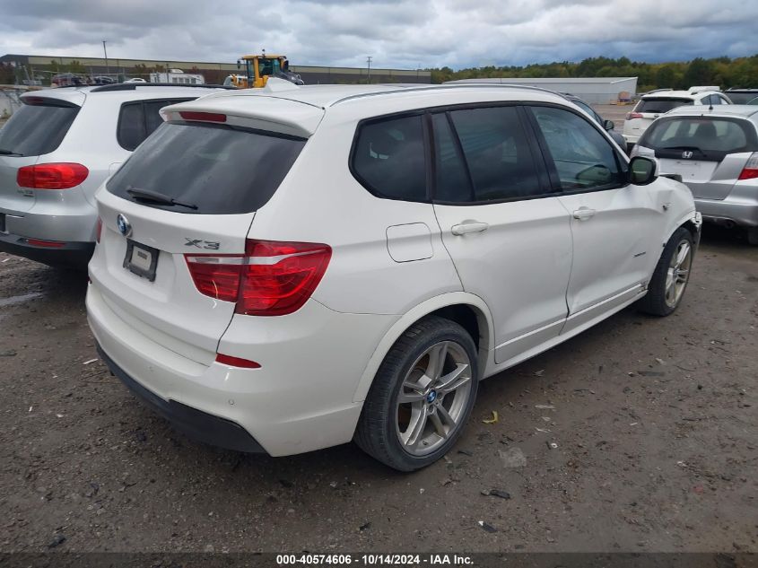 VIN 5UXWX7C56EL983860 2014 BMW X3, Xdrive35I no.4