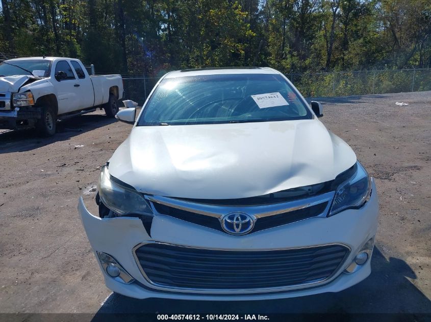 2014 Toyota Avalon Hybrid Limited VIN: 4T1BD1EB9EU022121 Lot: 40574612