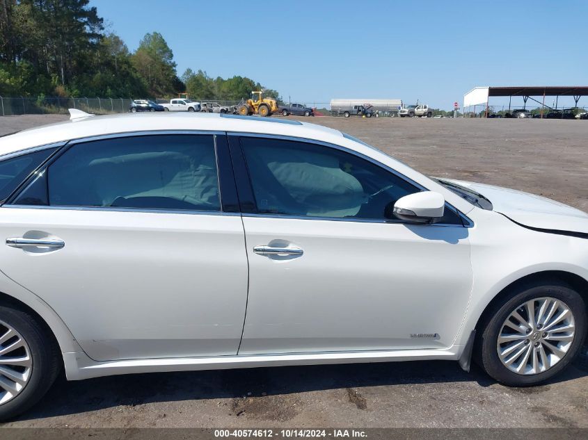 2014 Toyota Avalon Hybrid Limited VIN: 4T1BD1EB9EU022121 Lot: 40574612