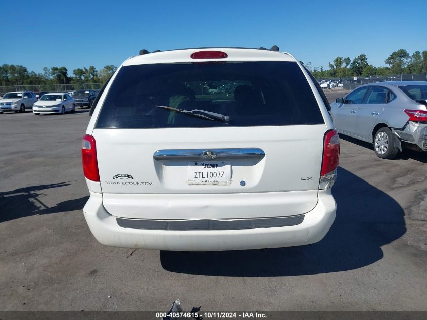 2004 Chrysler Town & Country Lx VIN: 2C4GP44R94R547967 Lot: 40574615